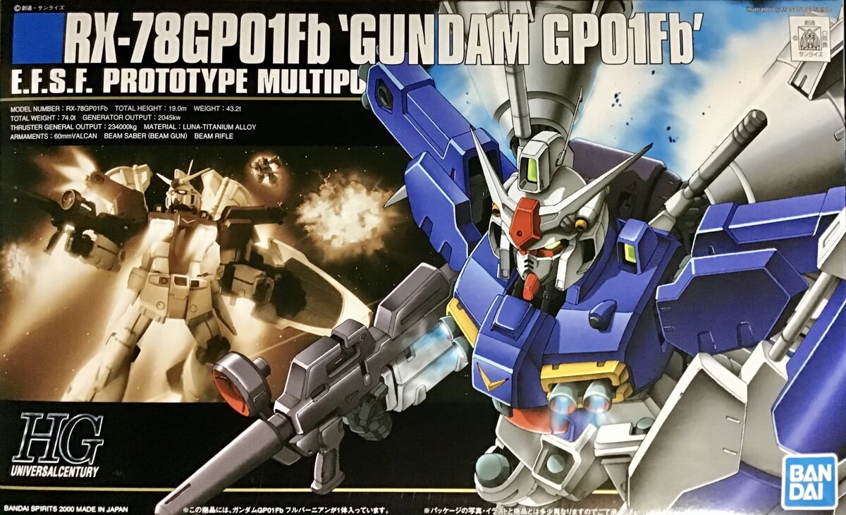 HG 018 Gundam GP01Fb