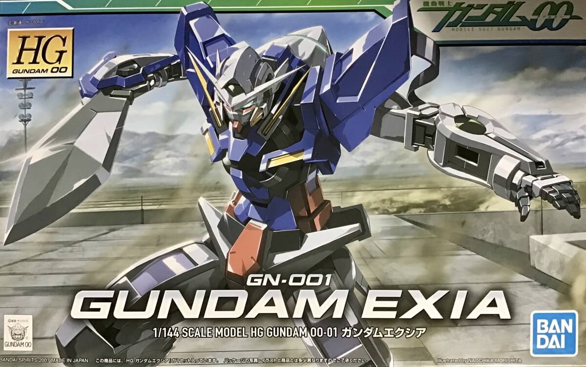 HGOO 01 Gundam Exia